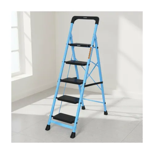 Image of FLIPZON Stepiva 5-Step Foldable Steel Ladder