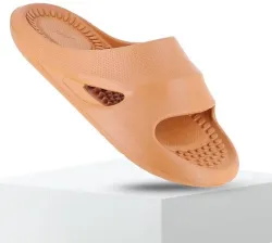 FLITE Men Slides (Tan , 10)