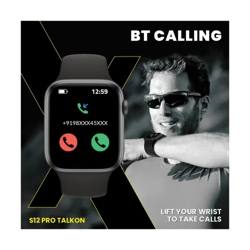 Image of FLiX (Beetel) S12 Pro Talkon Smart Watch 