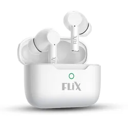 FLiX Nitro Buds T20 TWS Earbuds, BT 5.3, Quad Mic