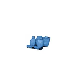 Flomaster Towelmate Seat Cover for Ford Figo (Set of 3, Blue) (WV0013593_291)