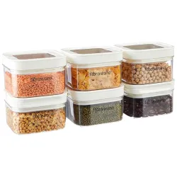 Floraware 6Pack 450ml Airtight Food Containers