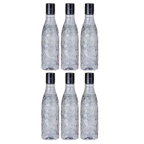 Image of Floraware Food Grade Premium Plastic Fridge Round Water Bottle, Drinking Bottle