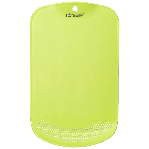 Image of Floraware Plastic Chopping Board with Drainer,