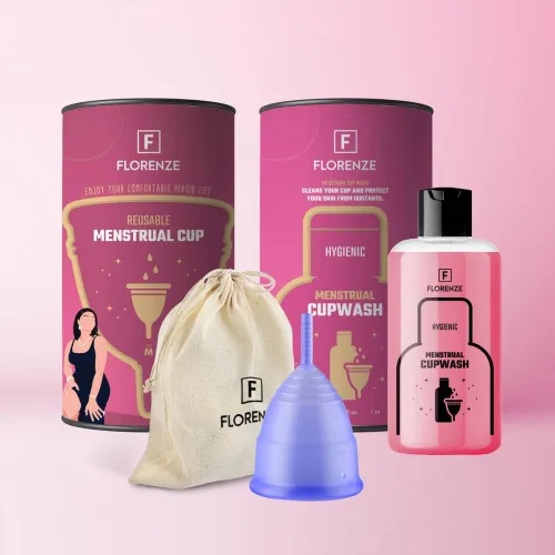 Image of FLORENZE Medium Reusable Menstrual Cup (Pack of 1)