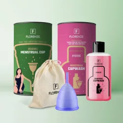FLORENZE Small Reusable Menstrual Cup – 1 Pack
