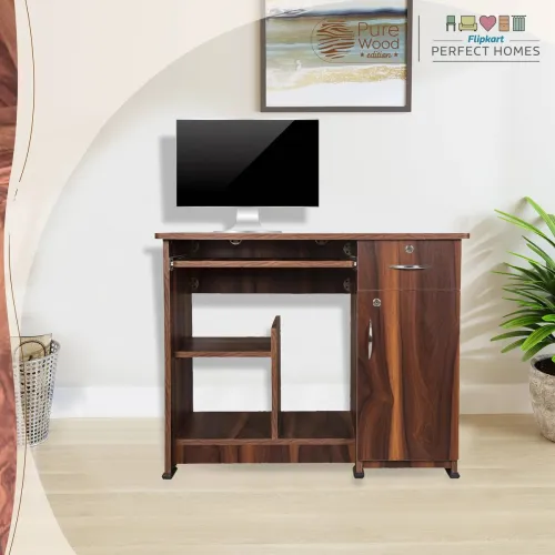 Image of Floresta Wud Engineered Wood Study Desk (DIY)