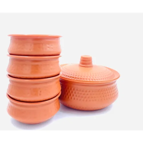 Image of Flossymart Plastic Chutney Bowl Set 6pcs