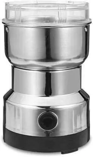 Image of FLOSTRAIN Electric Coffee Grinder Silver