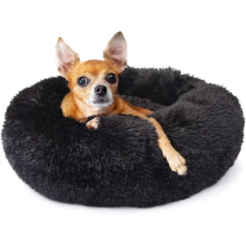 Image of Fluffy's Luxurious Calming Bed for Medium Dogs 