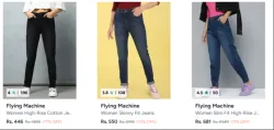 Flying Machine Collection at minimum 60% Discount