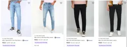 Flying Machine Mens Jeans at minimum 60% Discount 