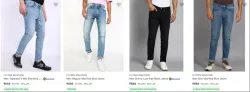 Flying Machine Mens Jeans Flat 70% Discount
