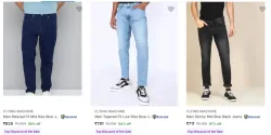 Flying Machine Mens Jeans Minimum 64% Discount