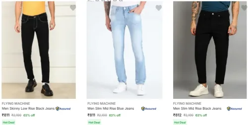 Image of Flying Machine Men's Jeans upto 67% Discount