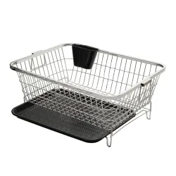 flymore Stainless Steel Dish Drainer Kitchen Rack