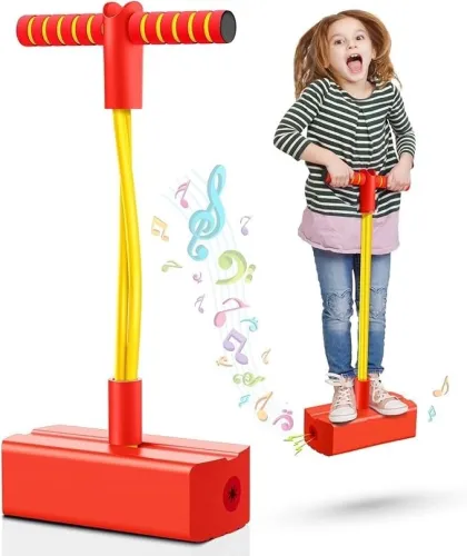 Image of Foam Pogo Stick Jumper Toy for Kids