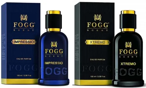 Image of FOGG Impressio and Xtremo Perfume Scent With Long Lasting Eau de Parfum - 200 ml (For Men)