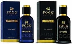 FOGG Impressio and Xtremo Perfume Scent With Long Lasting Eau de Parfum  -  200 ml (For Men)