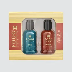 Fogg Luxury EAU DE Parfum Gift Set, Pack of 2 (2 * 30ml) | Dive & Marvel Premium Fragrance Gift Set | Perfume for Men an