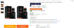 FOGG Scent Tuxedo 50ml -Pack of 2