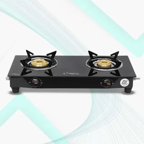 Image of Fogger Bruto Iron Manual Gas Stove (2 Burners)