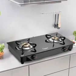 Fogger Bruto Iron Manual Gas Stove (2 Burners)