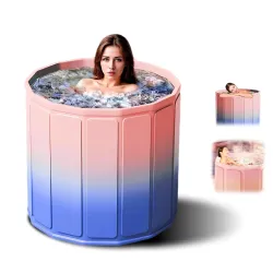 Foldable Adult Bath Tub Inflatable Ice SPA Tub Home