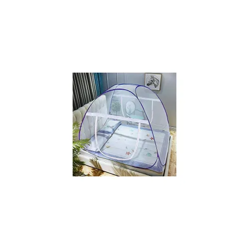 Image of Foldable King Size Mosquito Net (White)