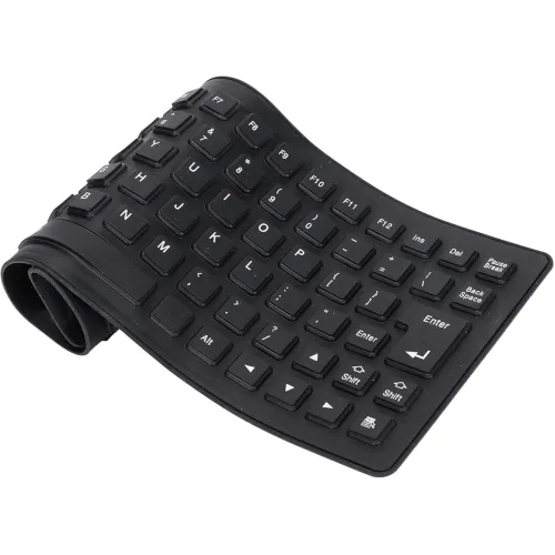Image of Foldable Silicone Rollup 85 Keys Keyboard