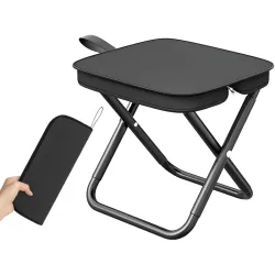 Folding Stool Portable Mini Camping Stool with Carry Bag 