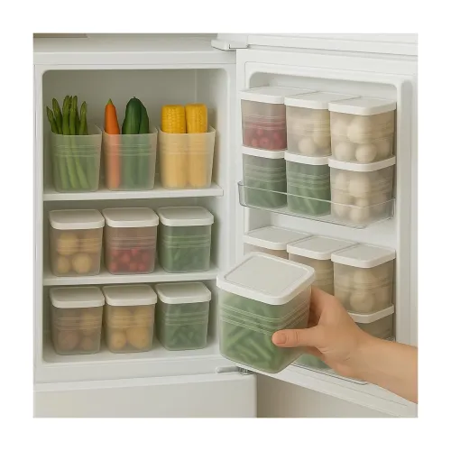 Image of Food Storage Containers, 1L, 6 Pcs