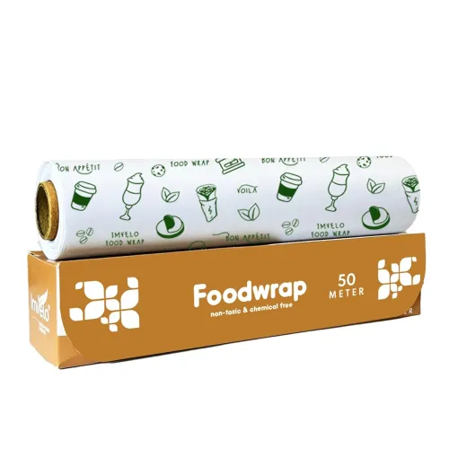 Image of Food Wrapping Paper Roll 50 Meter Oil Proof Butter Paper Roll