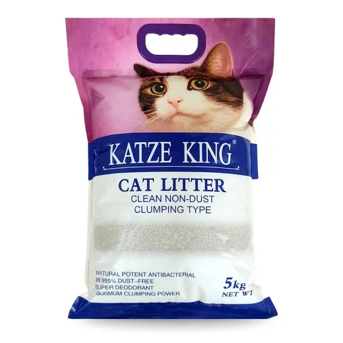 Image of Foodie Puppies Katze King Strong Fragrance Cat Litter (5Kg, Apple) | Clean Non-Dust Clumping Type Exclusive Scoopable wi