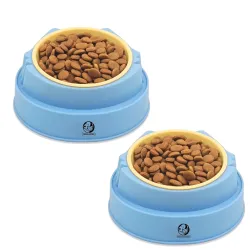 Foodie Puppies Cat Raised Food Water Bowl, So2