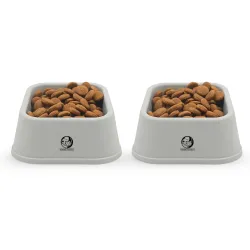 Foodie Puppies Cat Food and Water Feeder pO2
