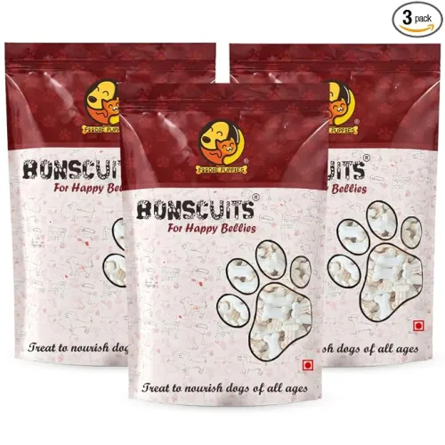 Image of Foodie Puppies Egg Flavor Dog Biscuits 3kg