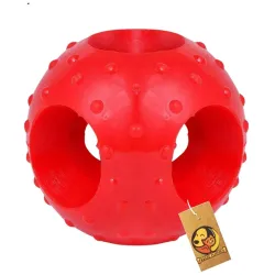 Foodie Puppies Natural Rubber Flavored Hole Ball 