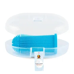 Foodie Puppies Natural Soft Silicone Finger Toothbrush for Dogs | for Easy Teeth Cleaning | Massaging | Soothing Gums | 