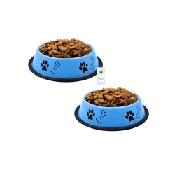 Foodie Puppies Stainless Steel Bowl 