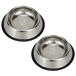 Foodie Puppies Stainless Steel Pet Bowls (PO2)
