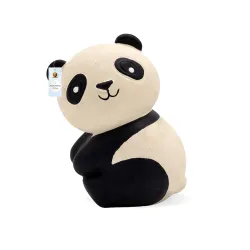 Foodie Puppies Panda Squeaky Dog Chew Toy (12cm)