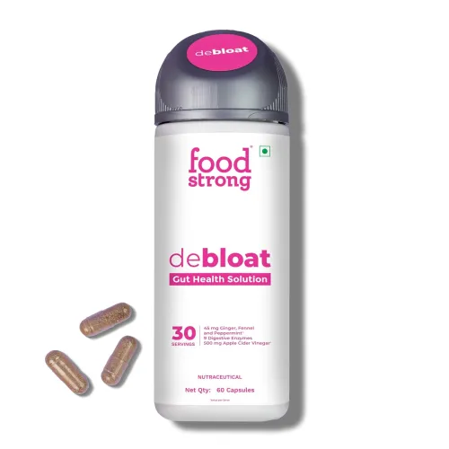 Image of Foodstrong Debloat Gut Health Solution 60Capsule 