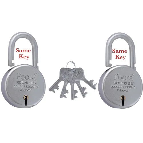 Image of Foora 65mm Round Door Lock Set of 2