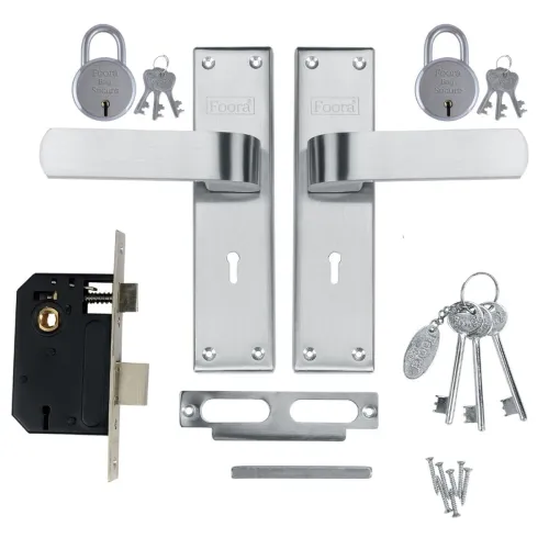 Image of Foora Luxury Mortise Lock Set 6 Lever