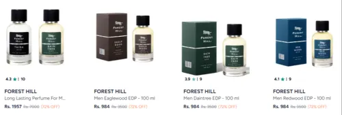 Image of Forest Hill at minimum 72% Discount
