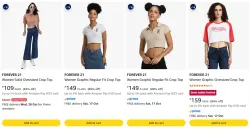 FOREVER 21 womens clothing upto 89% Discount