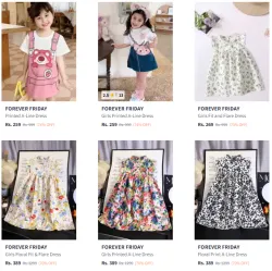 Forever Friday Girls Dresses @ Starting ₹259