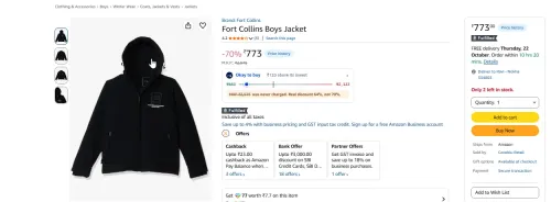 Image of Fort Collins Boys Jacket