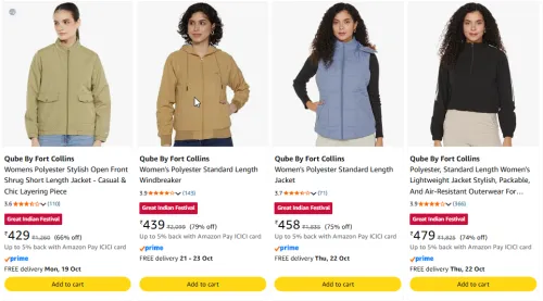 Image of Fort Collins Jacket at minimum 70% Discount